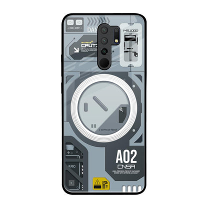 Modern Technology Poco M2 Glass Back Cover Online