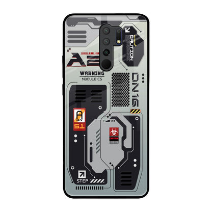 Techno Vibes Poco M2 Glass Back Cover Online