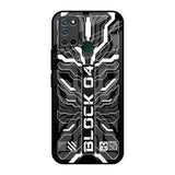 Monochrome Magic Realme 7i Glass Back Cover Online