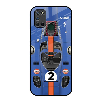 Car Adiction Realme 7i Glass Back Cover Online