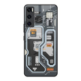 Retro Futuristic Vivo V20 SE Glass Back Cover Online