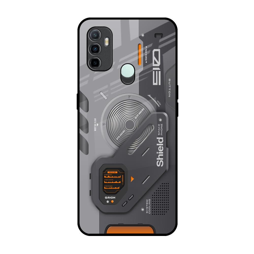 Tech Lifestyle Oppo A33 Glass Back Cover Online