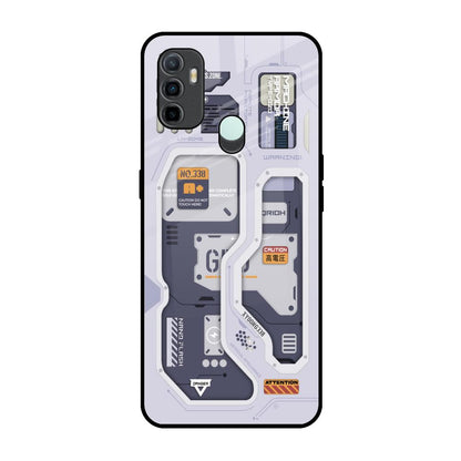 Tech Savvy Oppo A33 Glass Back Cover Online