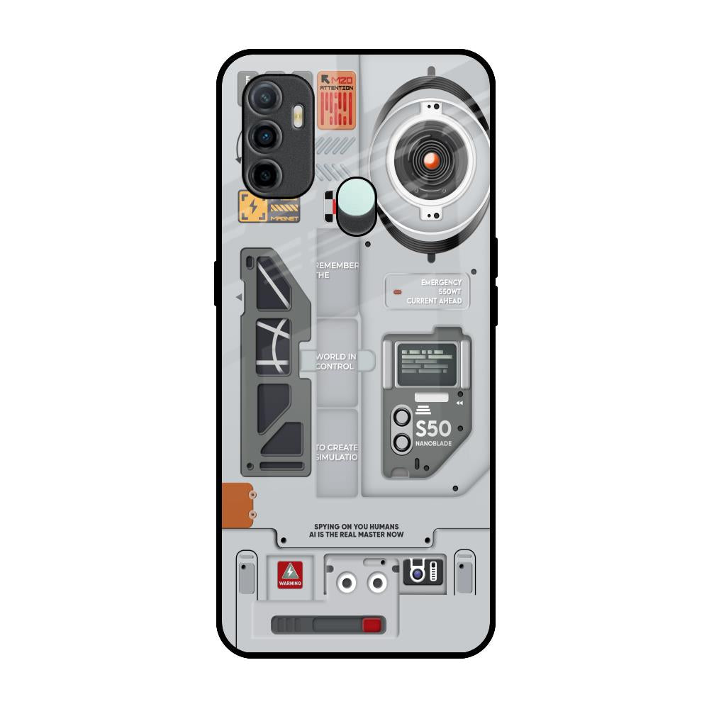 Plasma Shield Oppo A33 Glass Back Cover Online