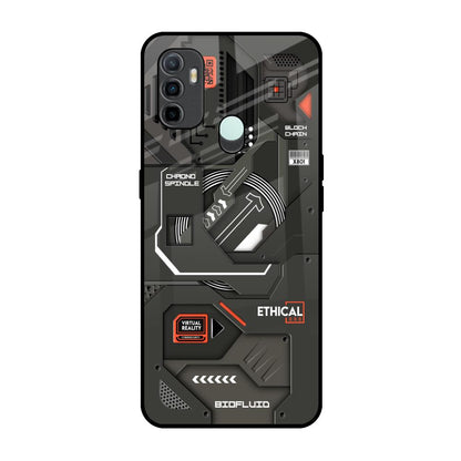Tech Aesthetics Oppo A33 Glass Back Cover Online
