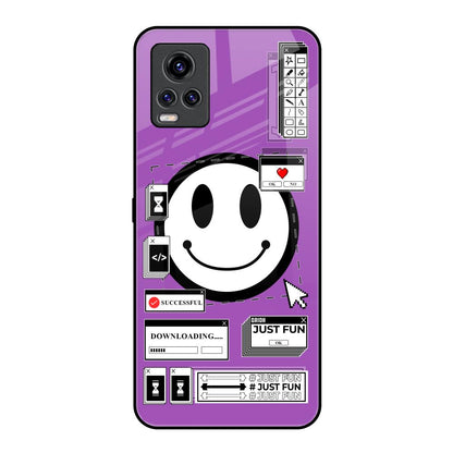 Code with Smile Vivo V20 Pro Glass Back Cover Online