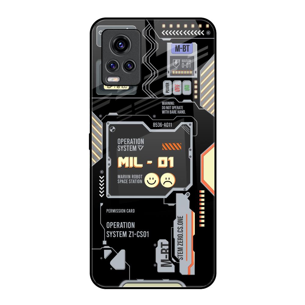 Exposed Parts Vivo V20 Pro Glass Back Cover Online