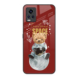 Astronaut Bear Vivo V20 Pro Glass Back Cover Online