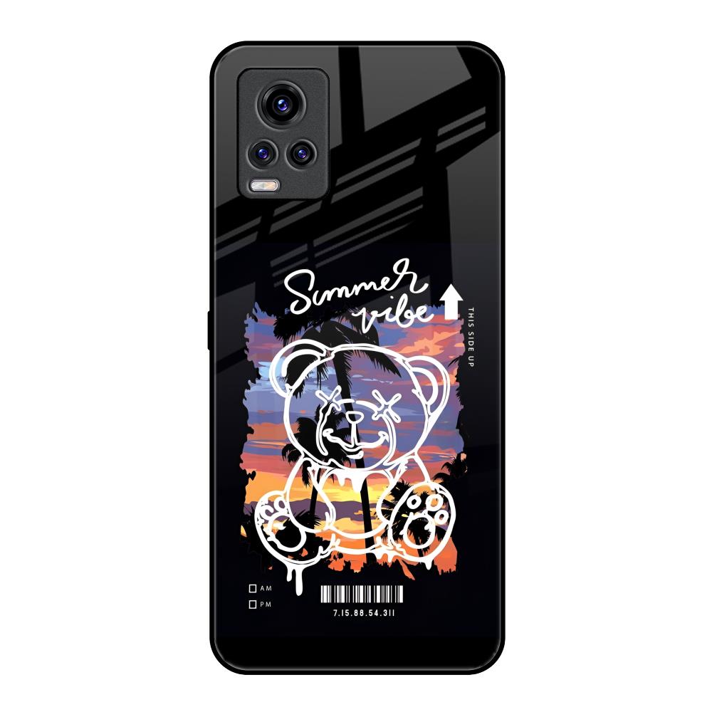 Summer Vibe Vivo V20 Pro Glass Back Cover Online