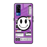 Code with Smile Vivo Y51 2020 Glass Back Cover Online