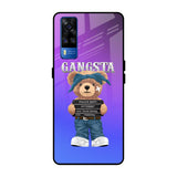 Gangsta Bear Vivo Y51 2020 Glass Back Cover Online