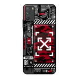 Technology Art Poco M3 Glass Back Cover Online