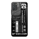 Futuristic Art Poco M3 Glass Back Cover Online