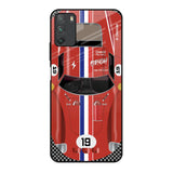 Racing Vintage Poco M3 Glass Back Cover Online