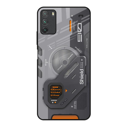 Tech Lifestyle Poco M3 Glass Back Cover Online