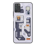 Tech Savvy Poco M3 Glass Back Cover Online