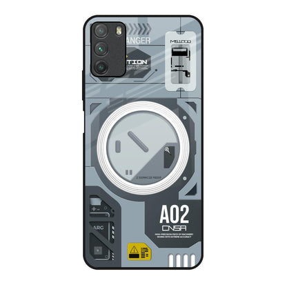 Modern Technology Poco M3 Glass Back Cover Online