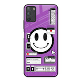 Code with Smile Poco M3 Glass Back Cover Online
