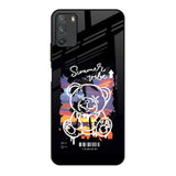Summer Vibe Poco M3 Glass Back Cover Online