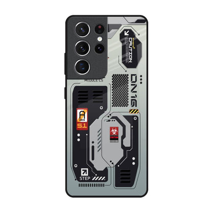 Techno Vibes Samsung Galaxy S21 Ultra Glass Back Cover Online