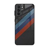 Carbon Inspired Samsung Galaxy S21 Plus Glass Back Cover Online