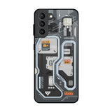 Retro Futuristic Samsung Galaxy S21 Plus Glass Back Cover Online