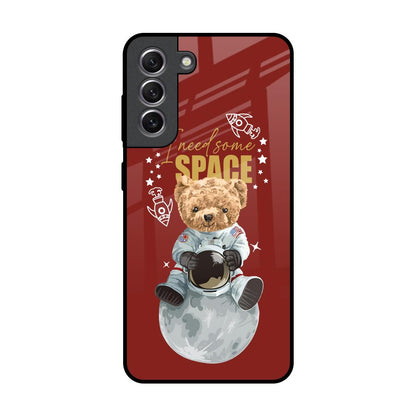 Astronaut Bear Samsung Galaxy S21 Glass Back Cover Online