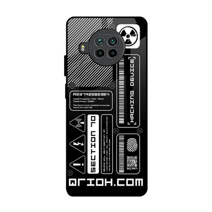 Futuristic Art Mi 10i 5G Glass Back Cover Online