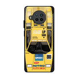 Yellow Racing Car Mi 10i 5G Glass Back Cover Online