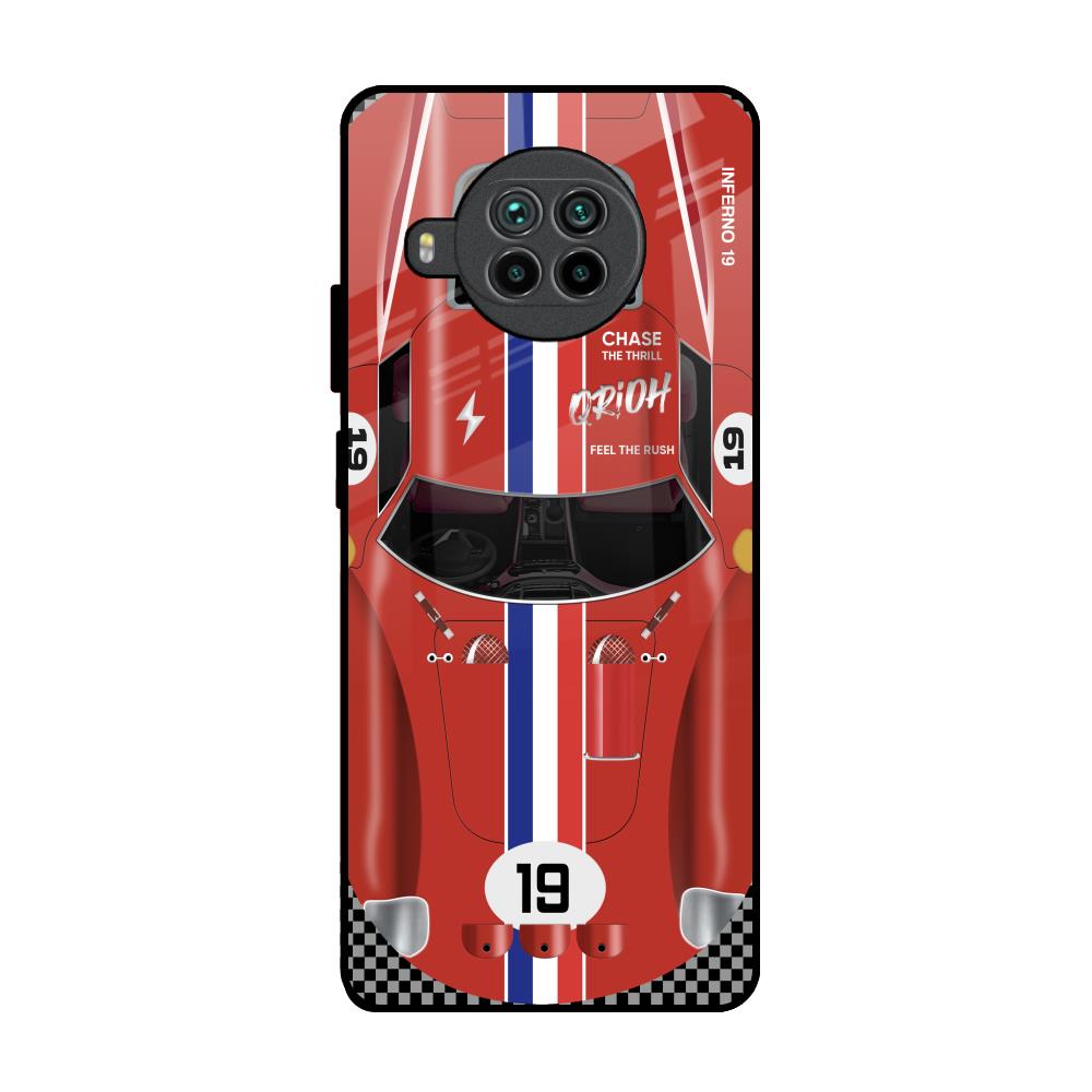 Racing Vintage Mi 10i 5G Glass Back Cover Online