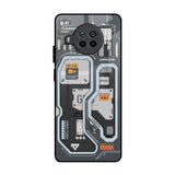 Retro Futuristic Mi 10i 5G Glass Back Cover Online