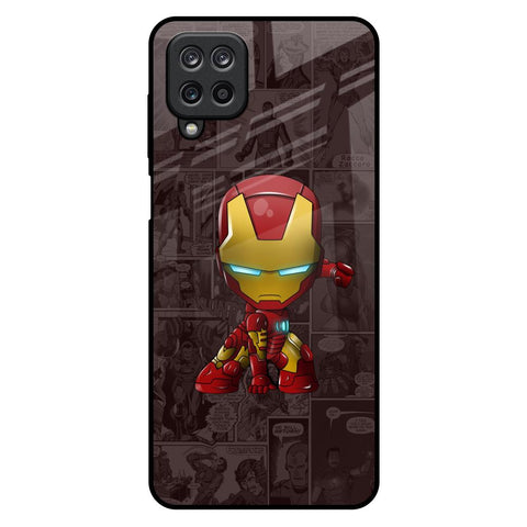 Angry Baby Super Hero Samsung Galaxy M12 Glass Back Cover Online