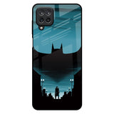 Cyan Bat Samsung Galaxy M12 Glass Back Cover Online