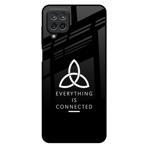 Everything Is Connected Samsung Galaxy M12 Glass Back Cover Online