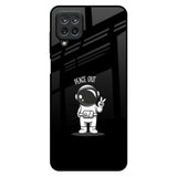 Peace Out Astro Samsung Galaxy M12 Glass Back Cover Online