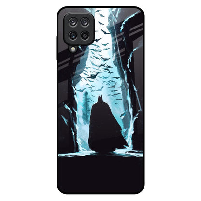 Dark Man In Cave Samsung Galaxy M12 Glass Back Cover Online