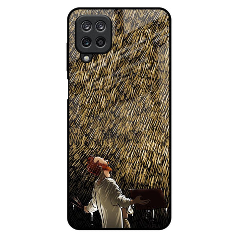 Rain Festival Samsung Galaxy M12 Glass Back Cover Online