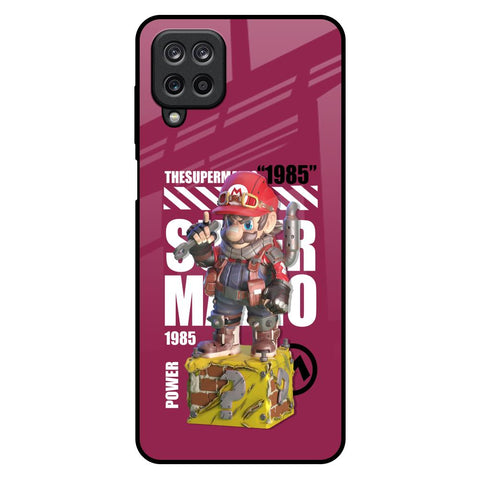 Gangster Hero Samsung Galaxy M12 Glass Back Cover Online