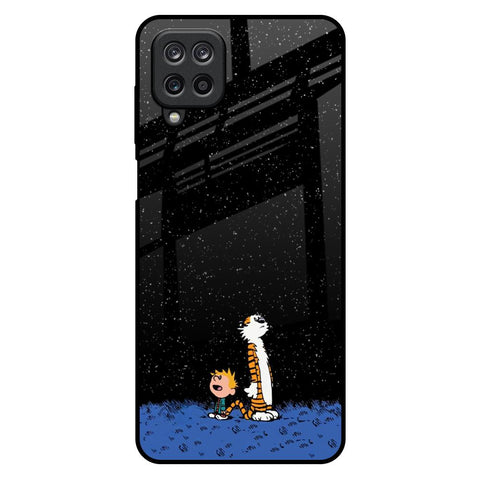 Night Sky Star Samsung Galaxy M12 Glass Back Cover Online
