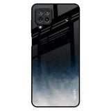 Black Aura Samsung Galaxy M12 Glass Back Cover Online