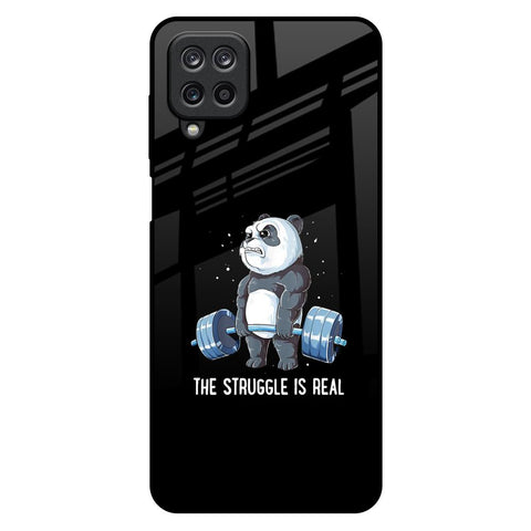 Real Struggle Samsung Galaxy M12 Glass Back Cover Online