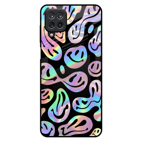 Acid Smile Samsung Galaxy M12 Glass Back Cover Online