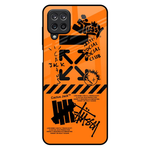 Anti Social Club Samsung Galaxy M12 Glass Back Cover Online