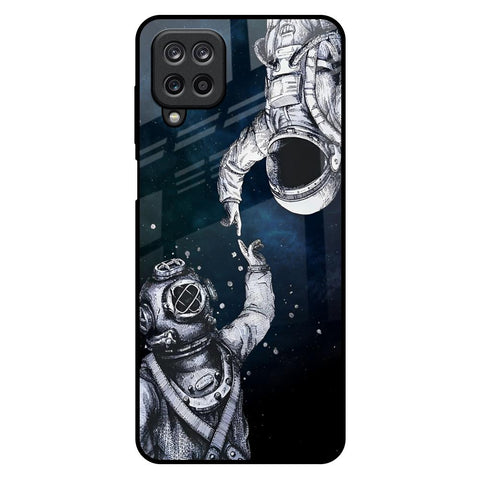 Astro Connect Samsung Galaxy M12 Glass Back Cover Online
