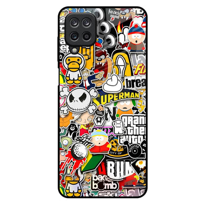 Boosted Samsung Galaxy M12 Glass Back Cover Online