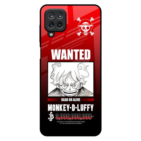 Luffy Wanted Samsung Galaxy M12 Glass Back Cover Online