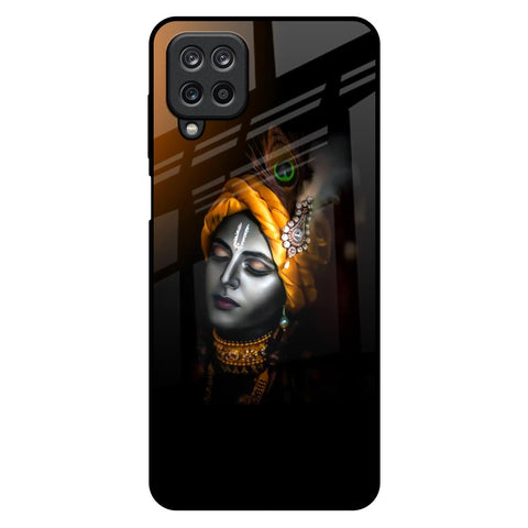 Ombre Krishna Samsung Galaxy M12 Glass Back Cover Online