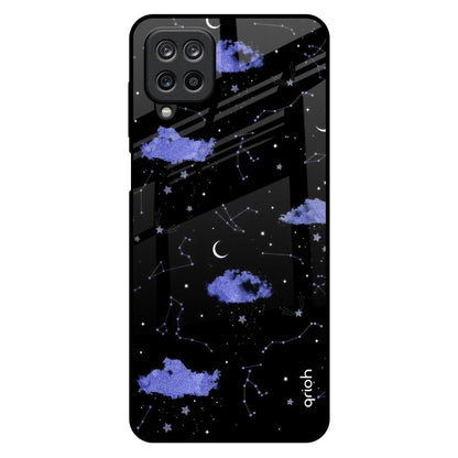 Constellations Samsung Galaxy M12 Glass Back Cover Online