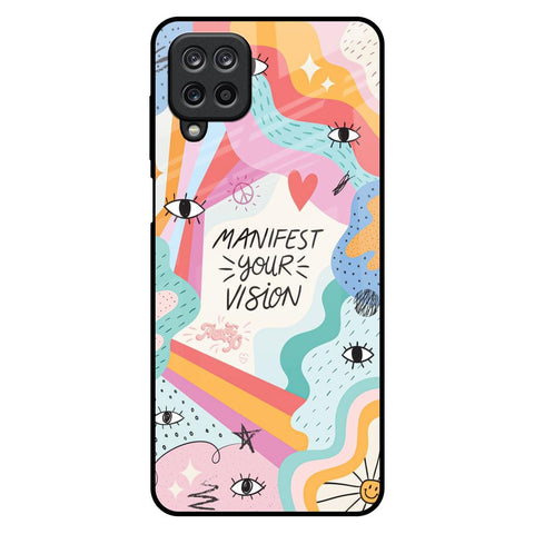 Vision Manifest Samsung Galaxy M12 Glass Back Cover Online