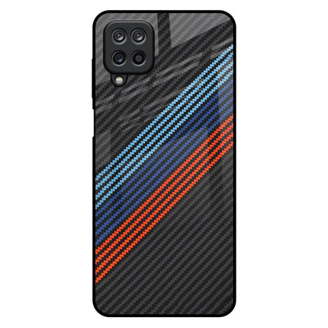 Carbon Inspired Samsung Galaxy M12 Glass Back Cover Online
